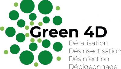 Logo Green4D - éradiquer punaises de lit